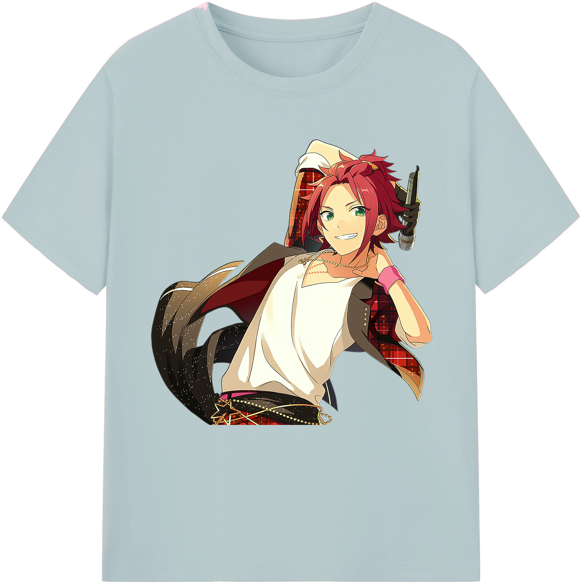 （画像用） あんさんぶるスターズ! Ensemble Stars 綿100％半袖Tシャツ（フロントプリント）